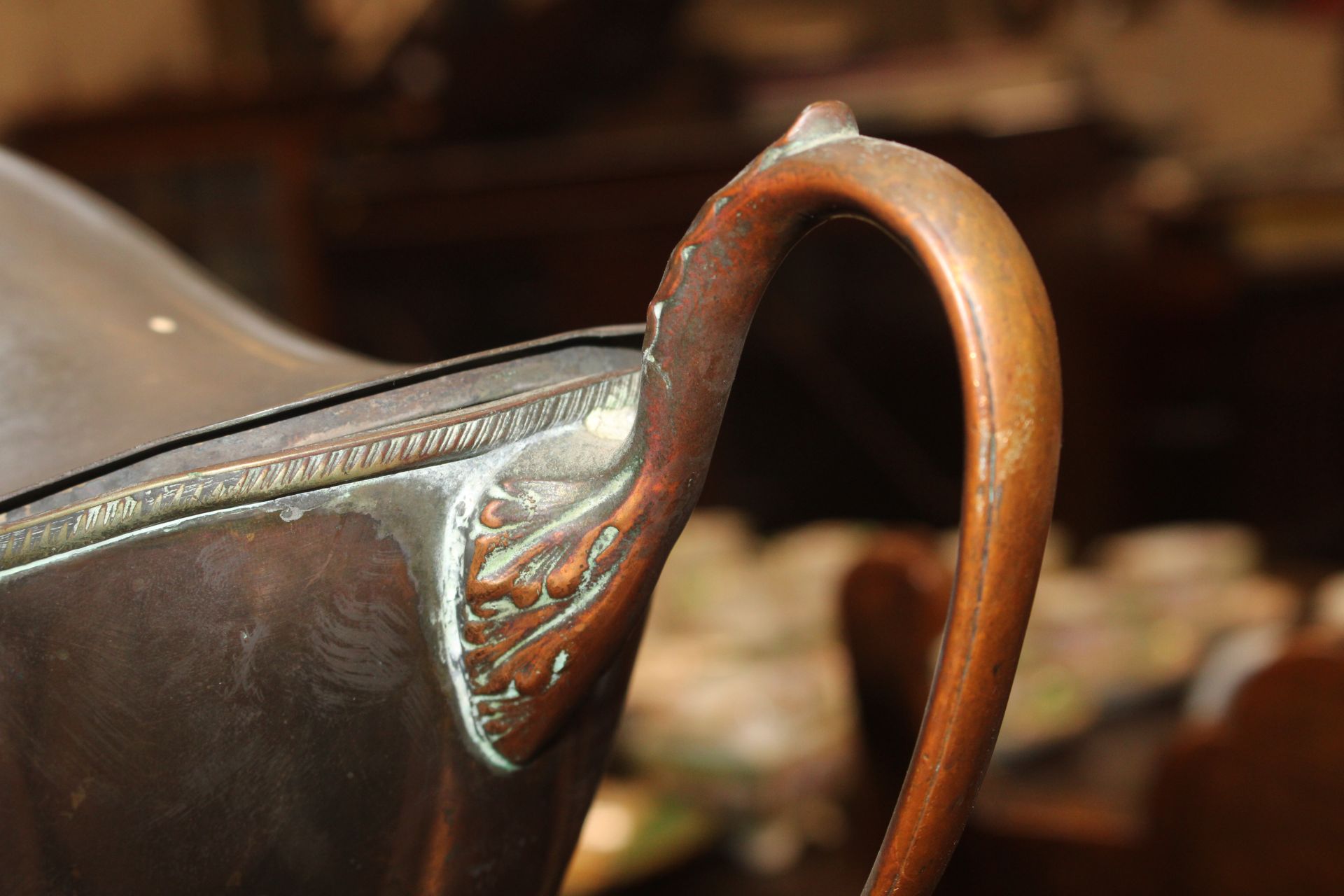 A plated soup tureen; an iron skillet and a cast i - Image 3 of 3