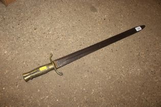 A 19th Century Baker rifle sword bayonet (no scabb