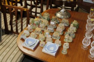A collection of Wedgwood Jasper ware, a collection