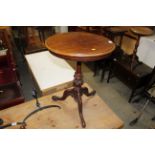 A Victorian mahogany circular occasional table rai