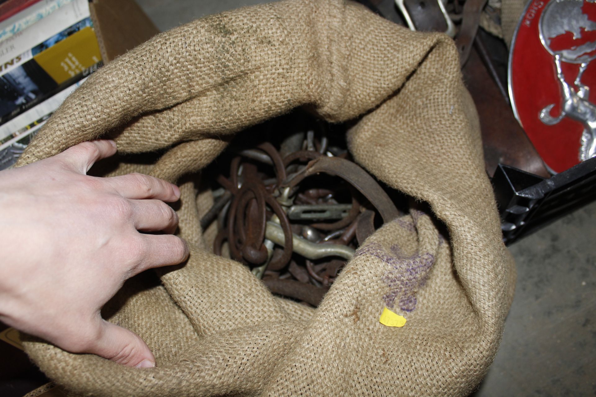 A box and bag of horse harness and Horse of The Ye - Image 2 of 2