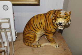 A composite model of a tiger