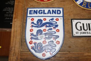A reproduction England Football sign (197)