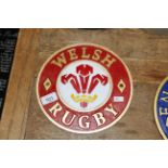 A reproduction Welsh Rugby sign (196)
