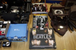 Terry Burrows 'Treasure of the Beatles', Rolling Stones magazine and The Illustrated Biography of