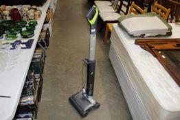 A G-Tech cordless vacuum cleaner