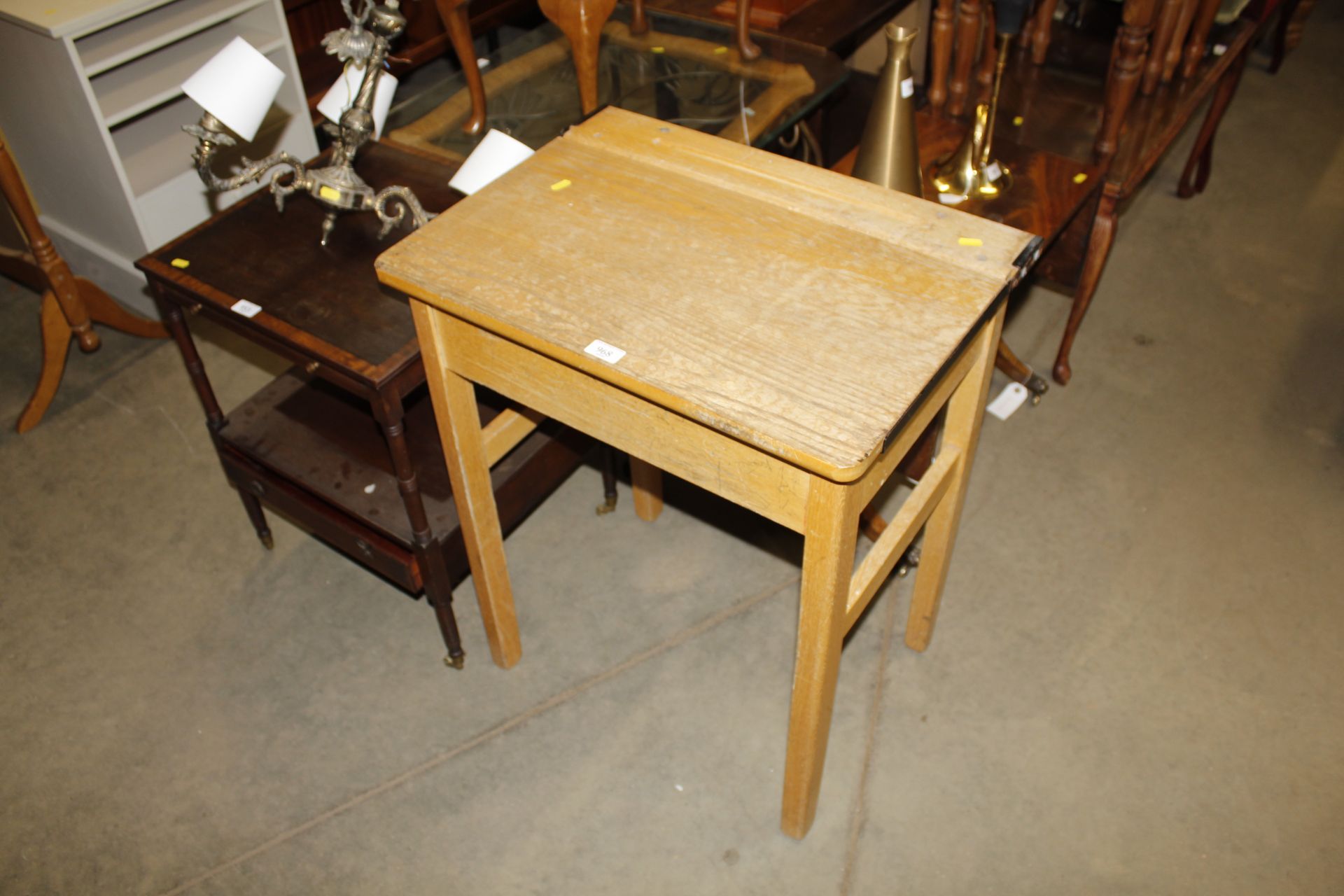 A school desk