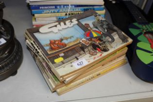 A collection of Giles annuals