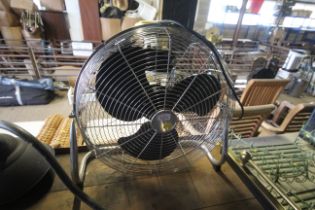 A Homebase air circulation fan with three speed se