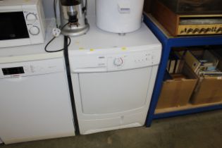 A Zanussi tumble dryer