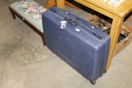 A Delsey suitcase