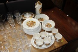 A collection of Palissy Royal Worcester Group 'Kis