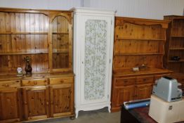 A Laura Ashley glass fronted cabinet