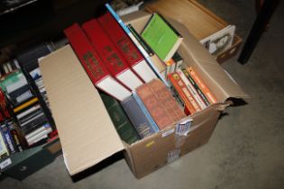 A box of books