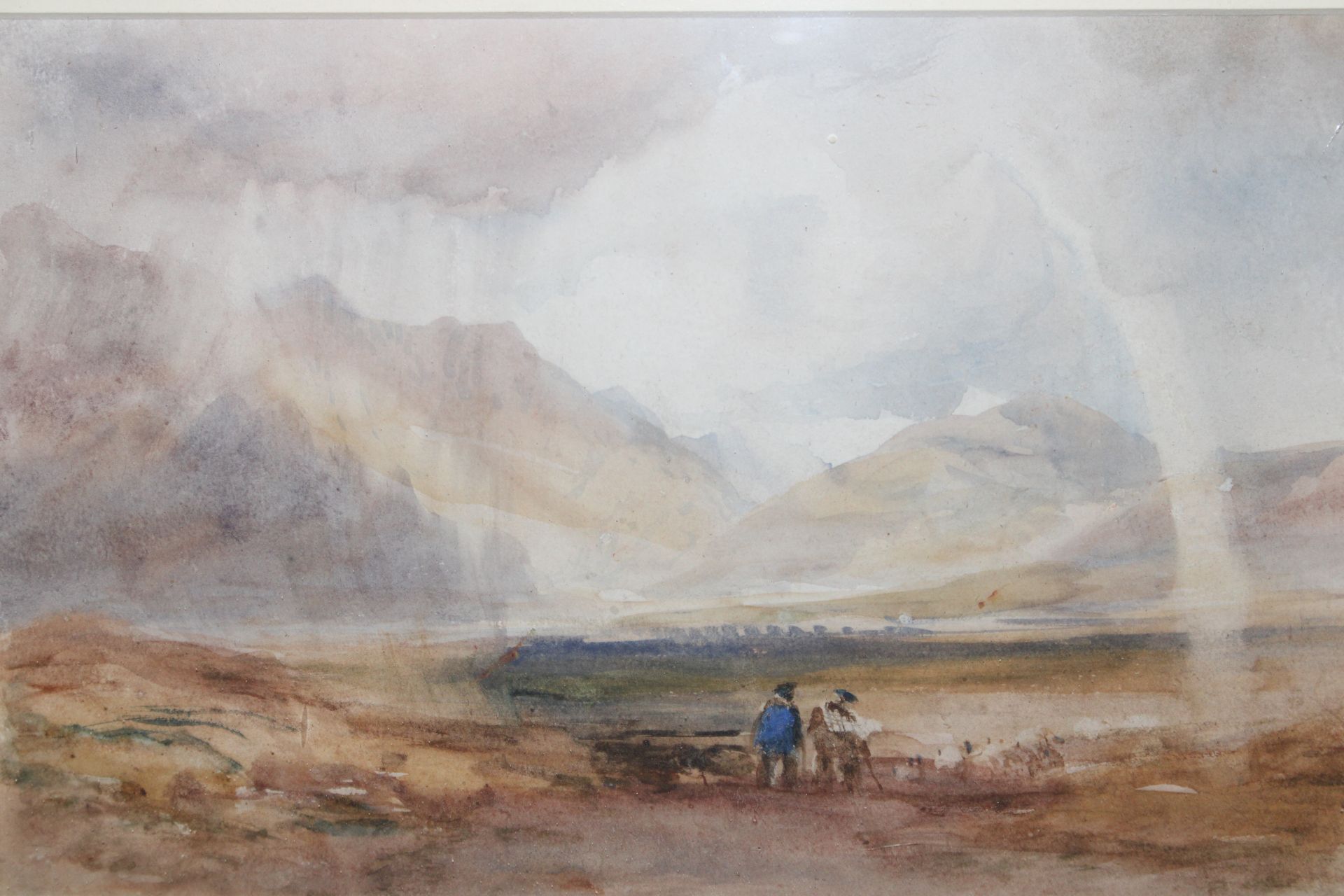 19th Century school, watercolour study highland sc - Image 2 of 3