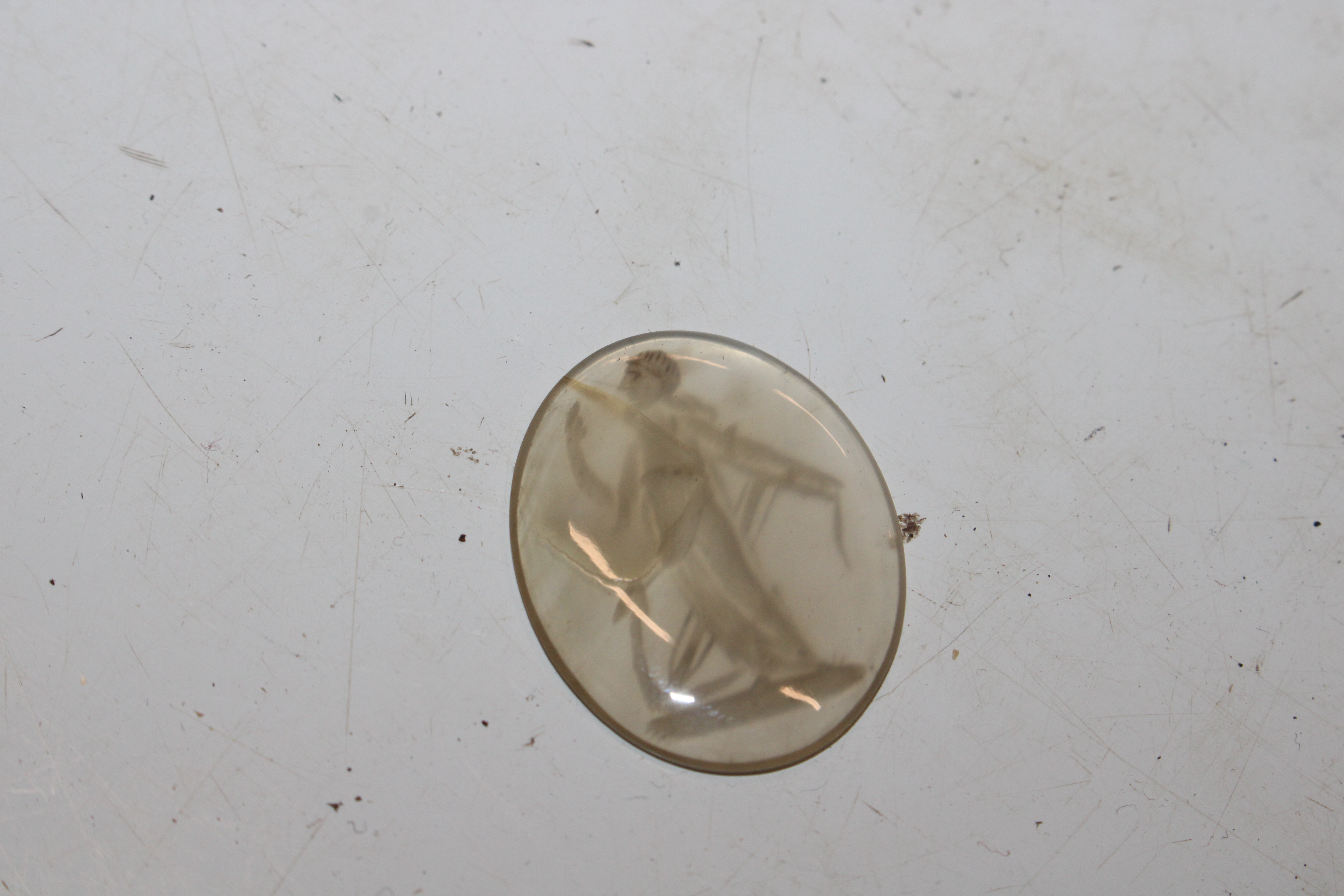 A box containing 9ct gold mounted pendant; a silve - Image 19 of 50