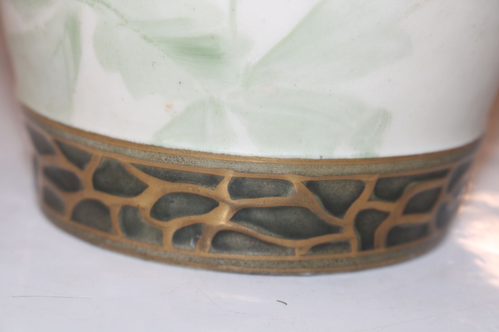 An Alexandra porcelain vase with all over floral d - Image 6 of 9