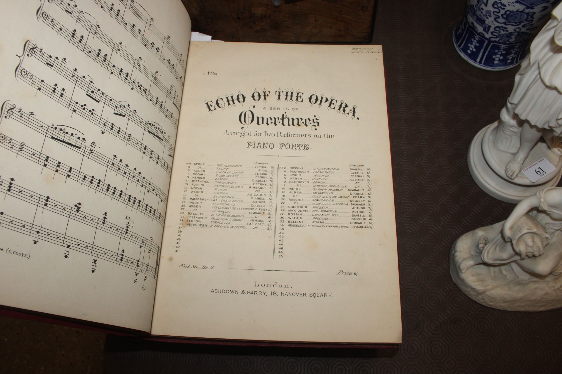 Five volumes of music books - Image 18 of 94