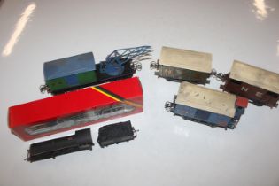A Hornby O Gauge Nord Freight / Stock wagon; a Hor