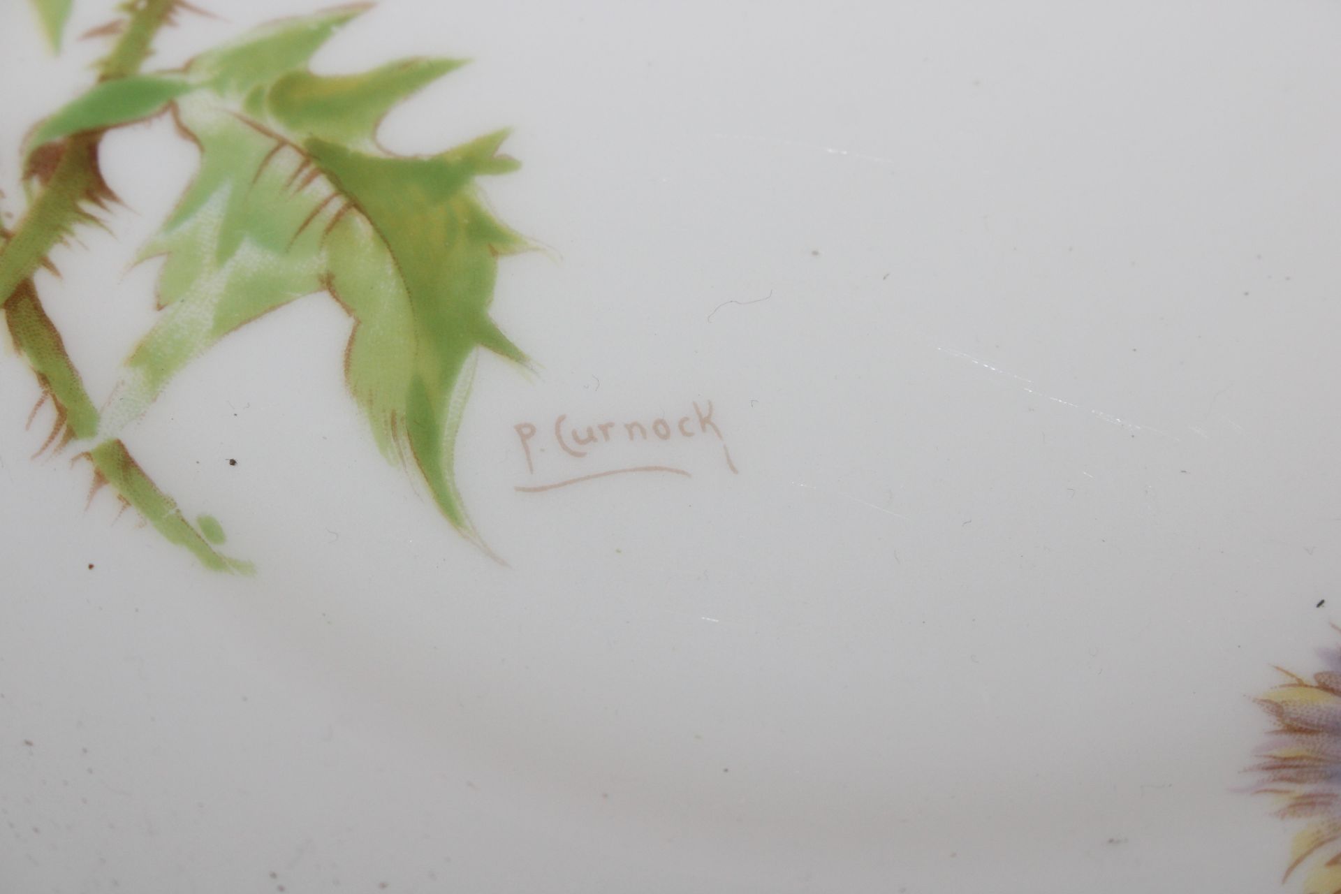 A Royal Doulton "Glamis Thistle" decorated tea / - Image 3 of 8
