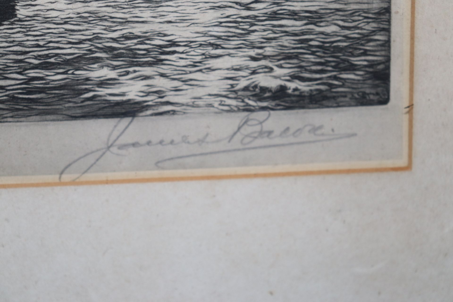 James Baker, pencil signed Pool of London print - Image 3 of 4