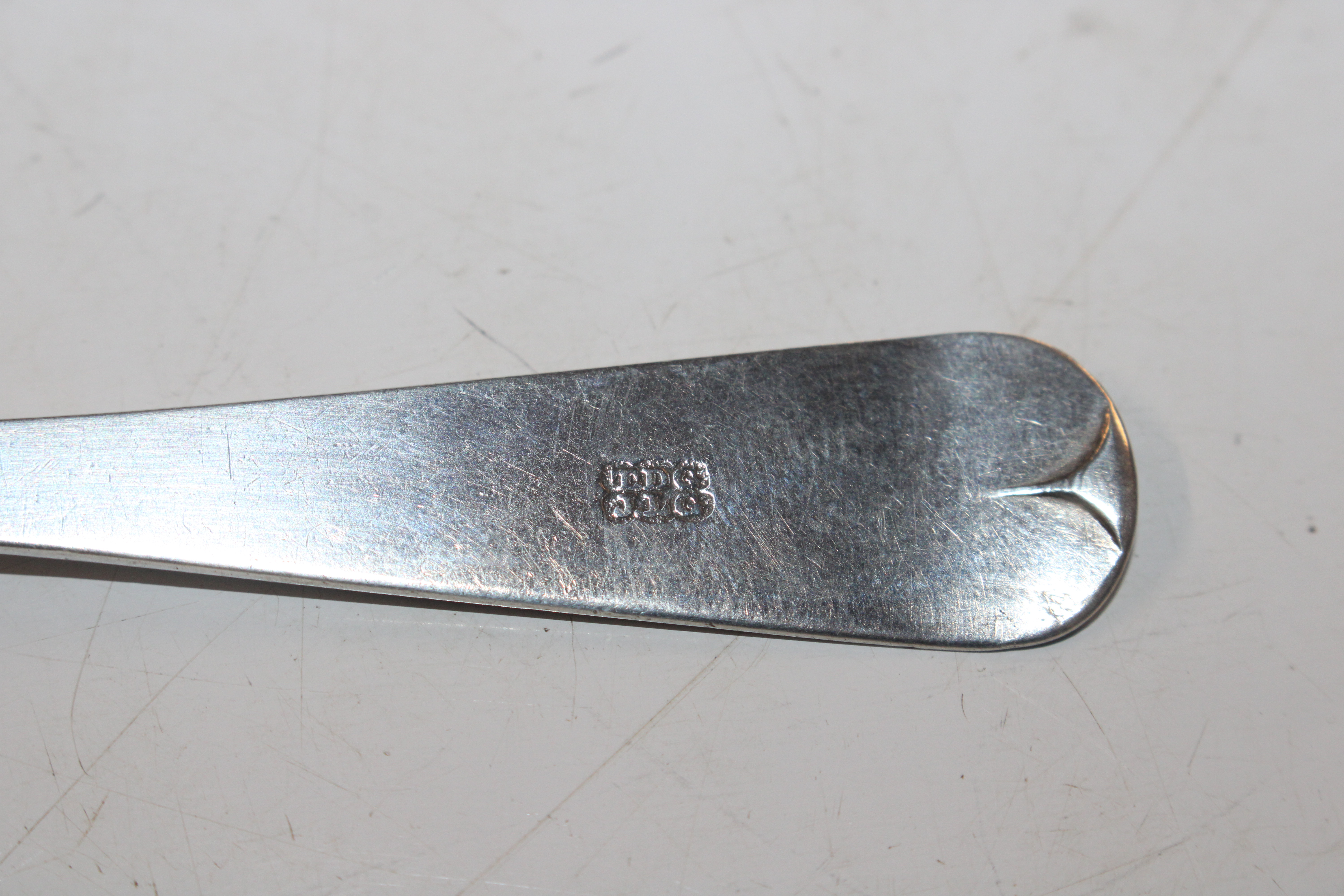 A Jersey silver spoon, makers mark T.DG and J.LG f - Image 4 of 10