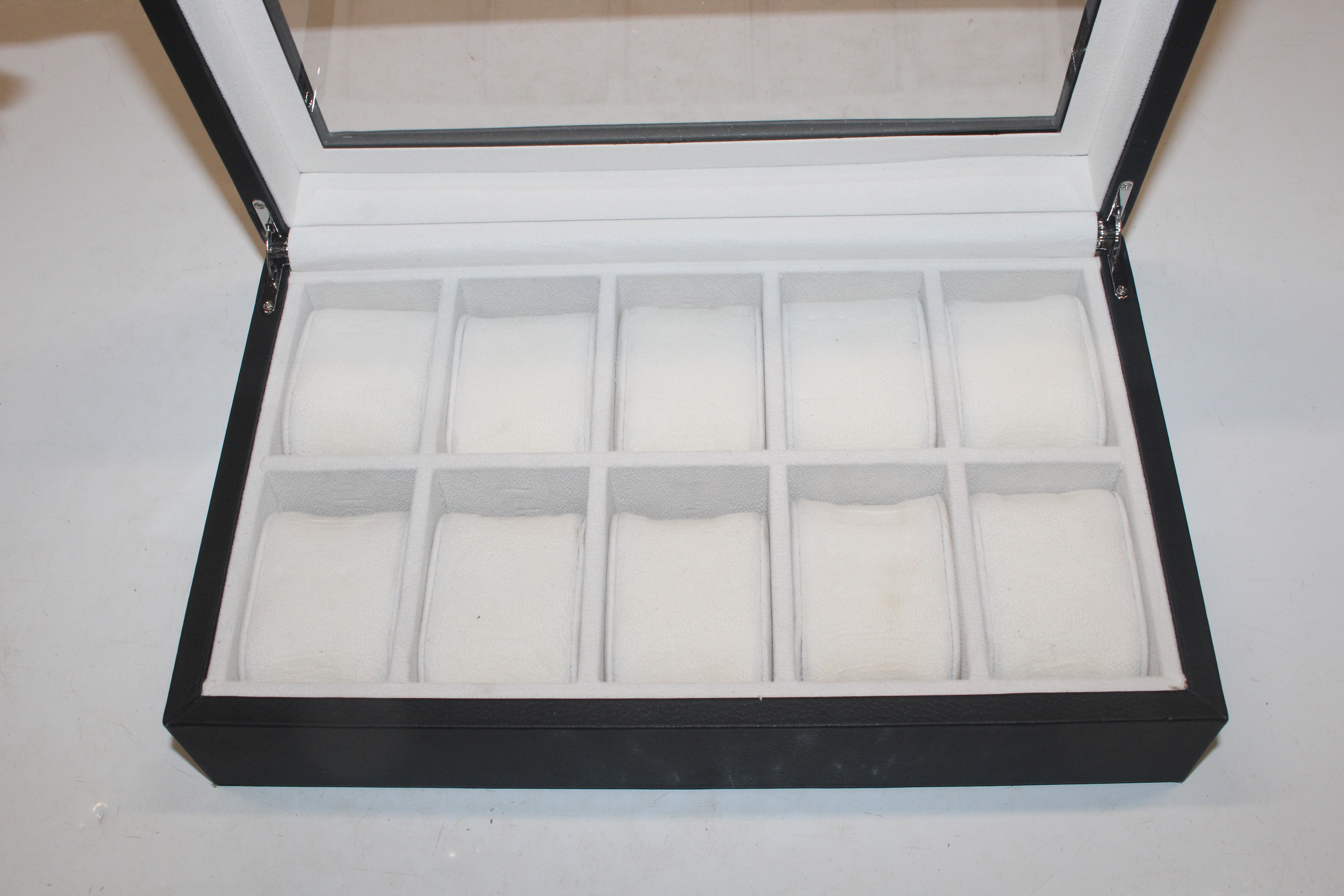 A ten compartment watch case - Image 2 of 3