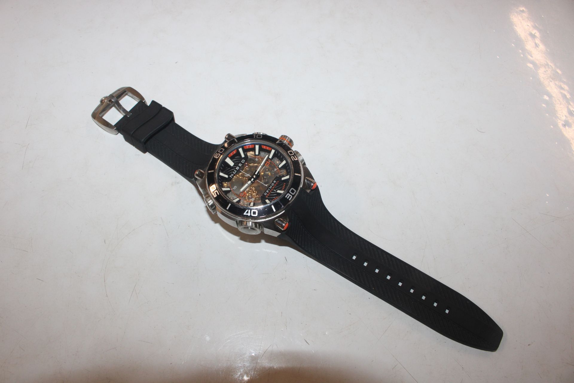A Nubeo Diemos Mechanical movement wrist watch No. - Image 2 of 6