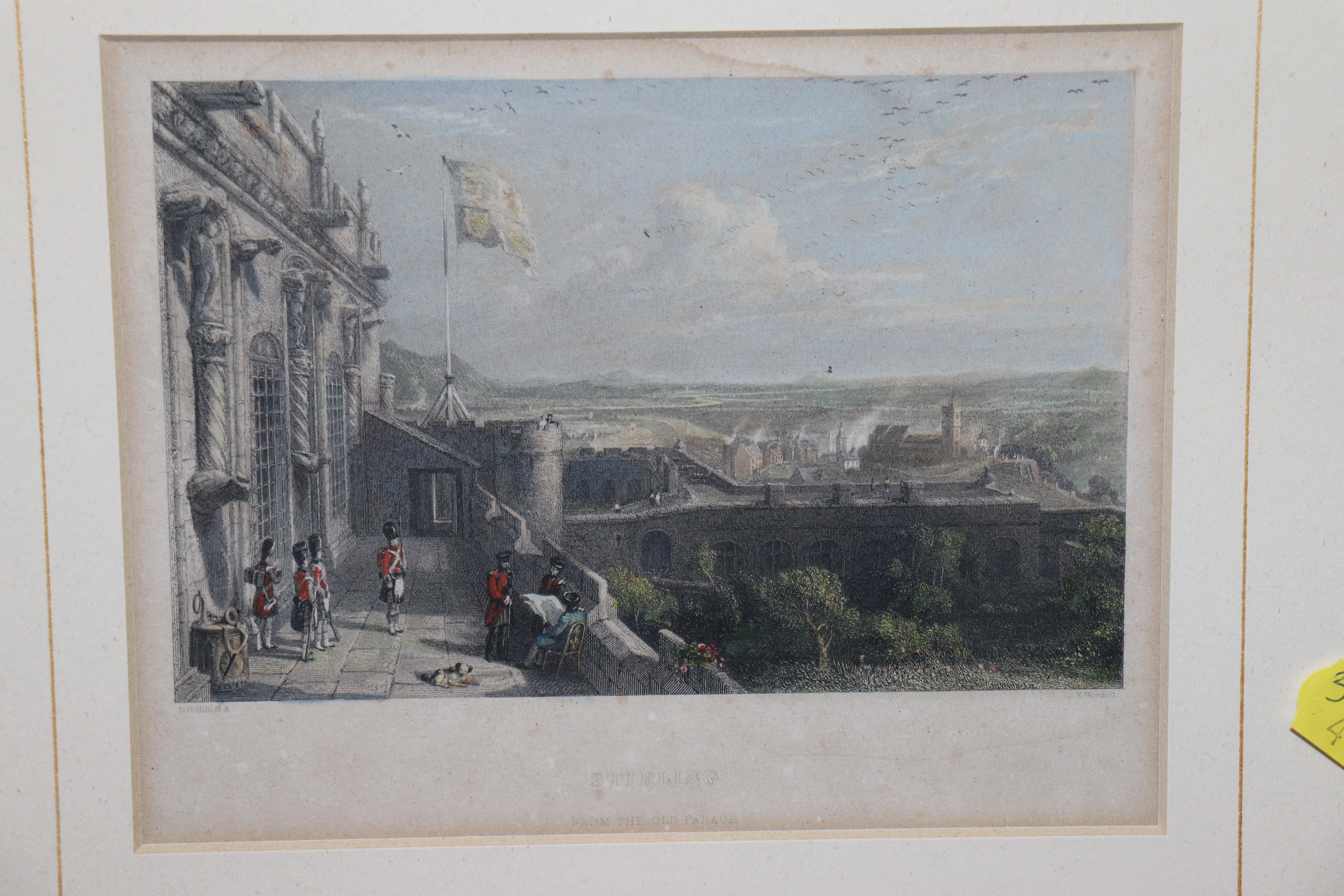 A print of Stirling from The Old Palace, after E. - Image 2 of 3