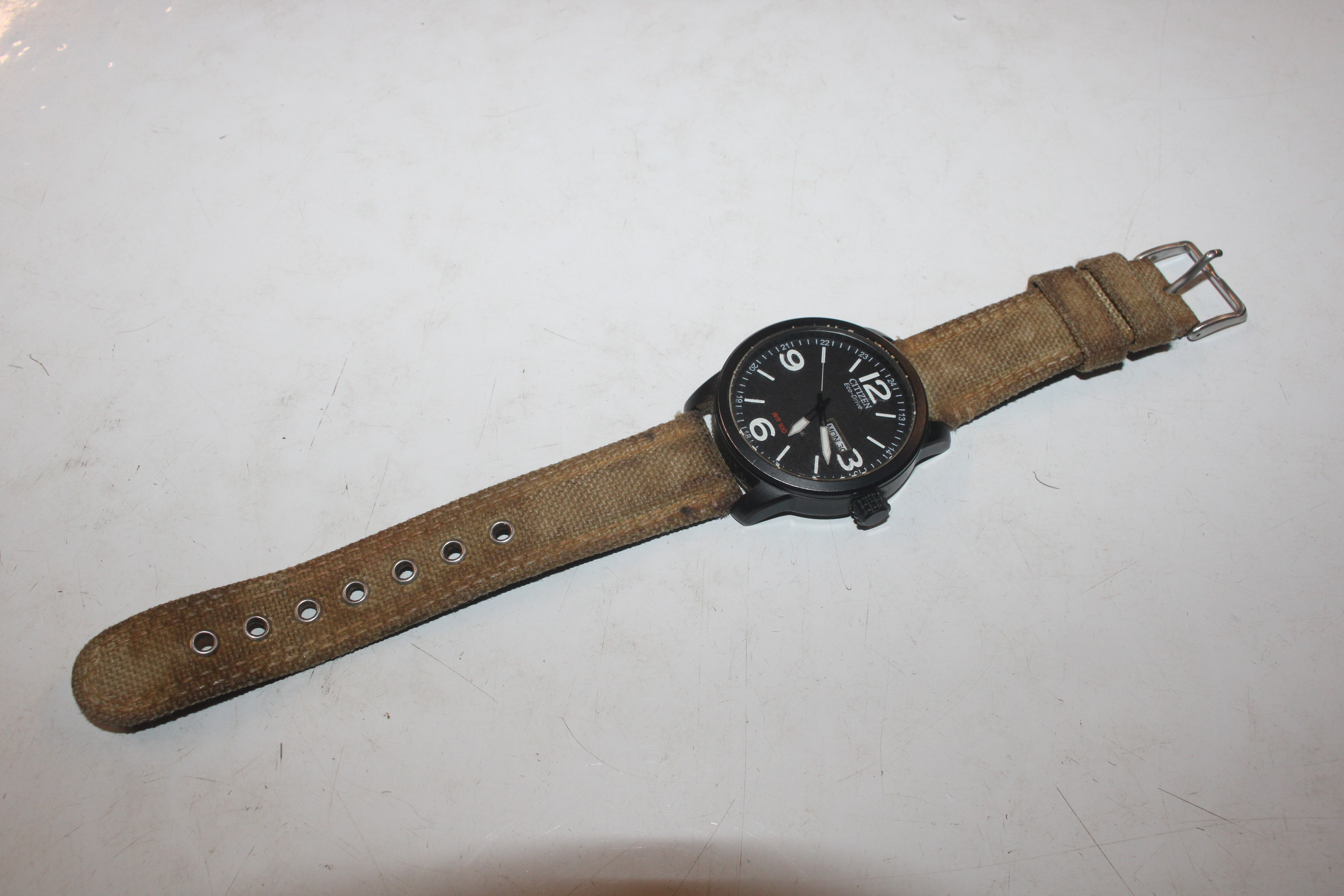 A Citizen EcoDrive WR100 wrist watch No.541025314 - Image 2 of 6