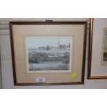 Pencil signed print of Bosham (Portraits of Britai