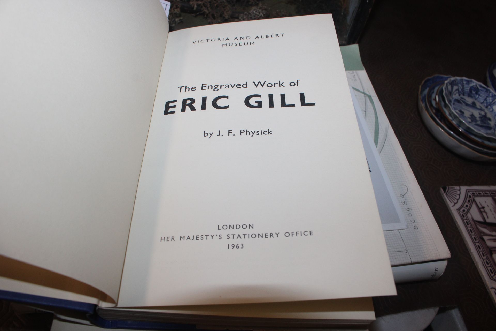 A small collection of Eric Gill books and ephemera - Image 2 of 25