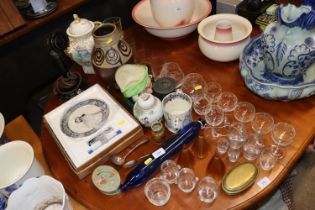 Various decorative china to include a Royal Doulto