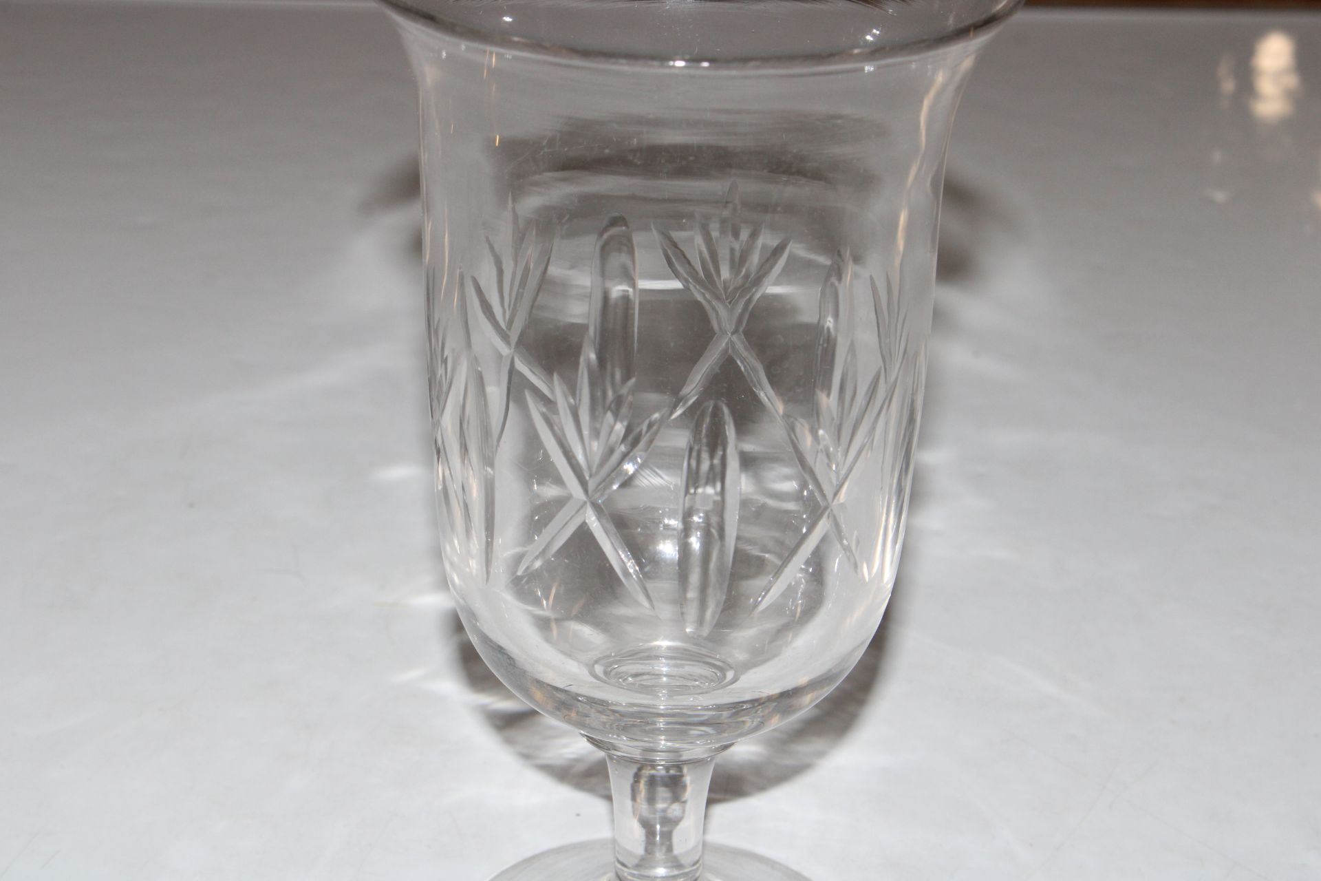 A cut glass celery vase; a large Royal Commemorati - Image 6 of 16