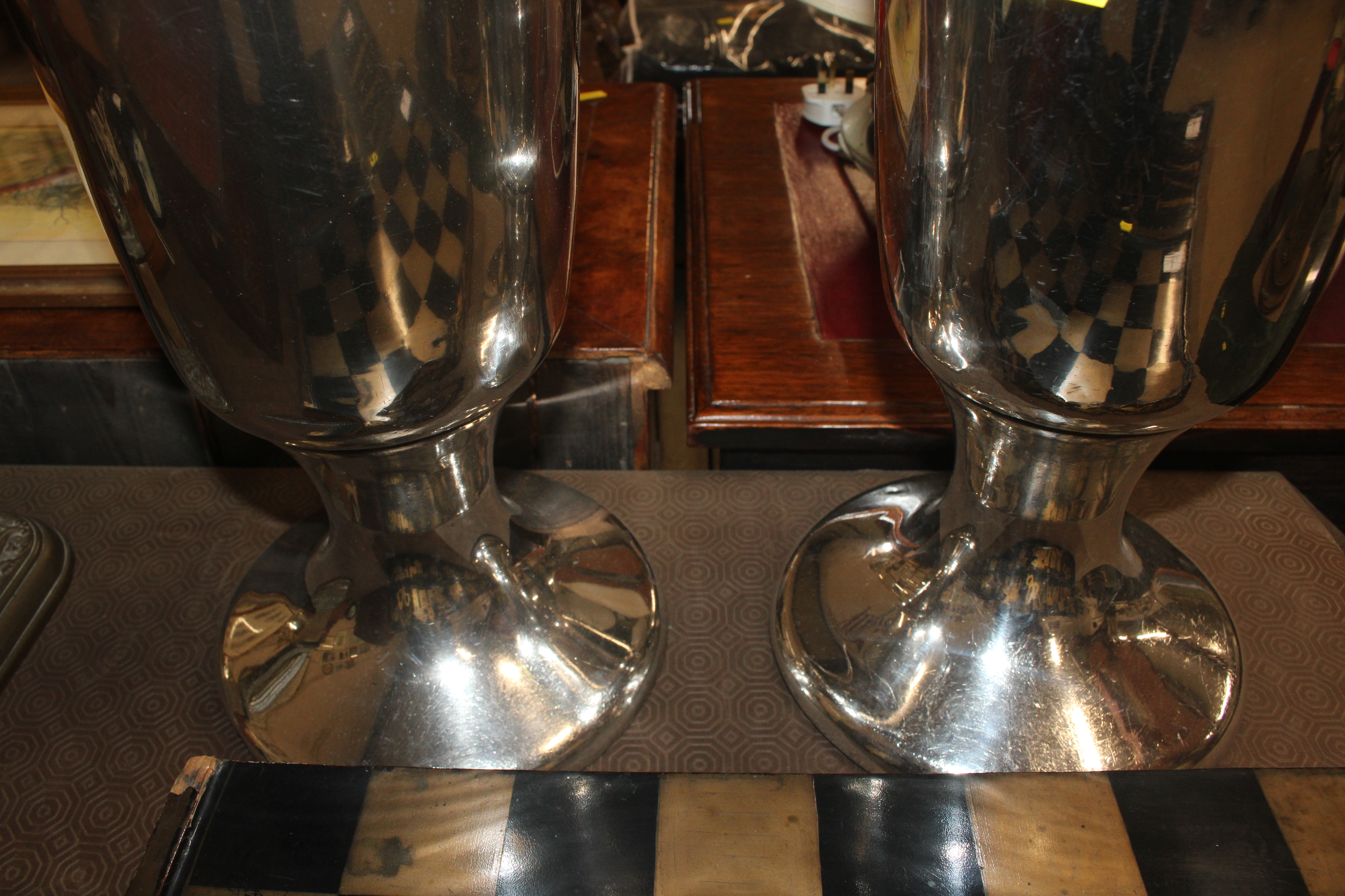 A pair of WMF plated Champagne buckets decorated - Image 4 of 6