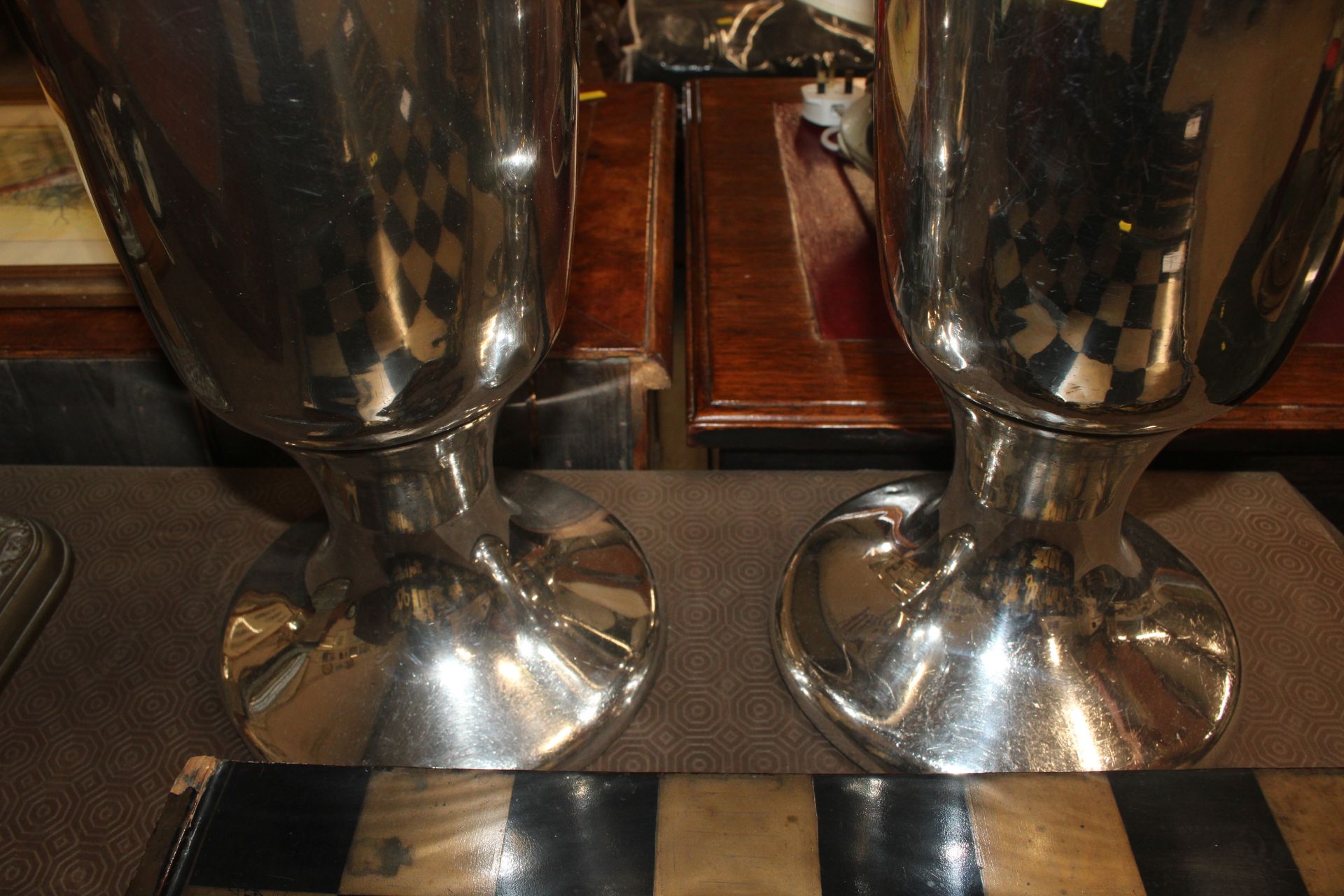 A pair of WMF plated Champagne buckets decorated - Image 4 of 6