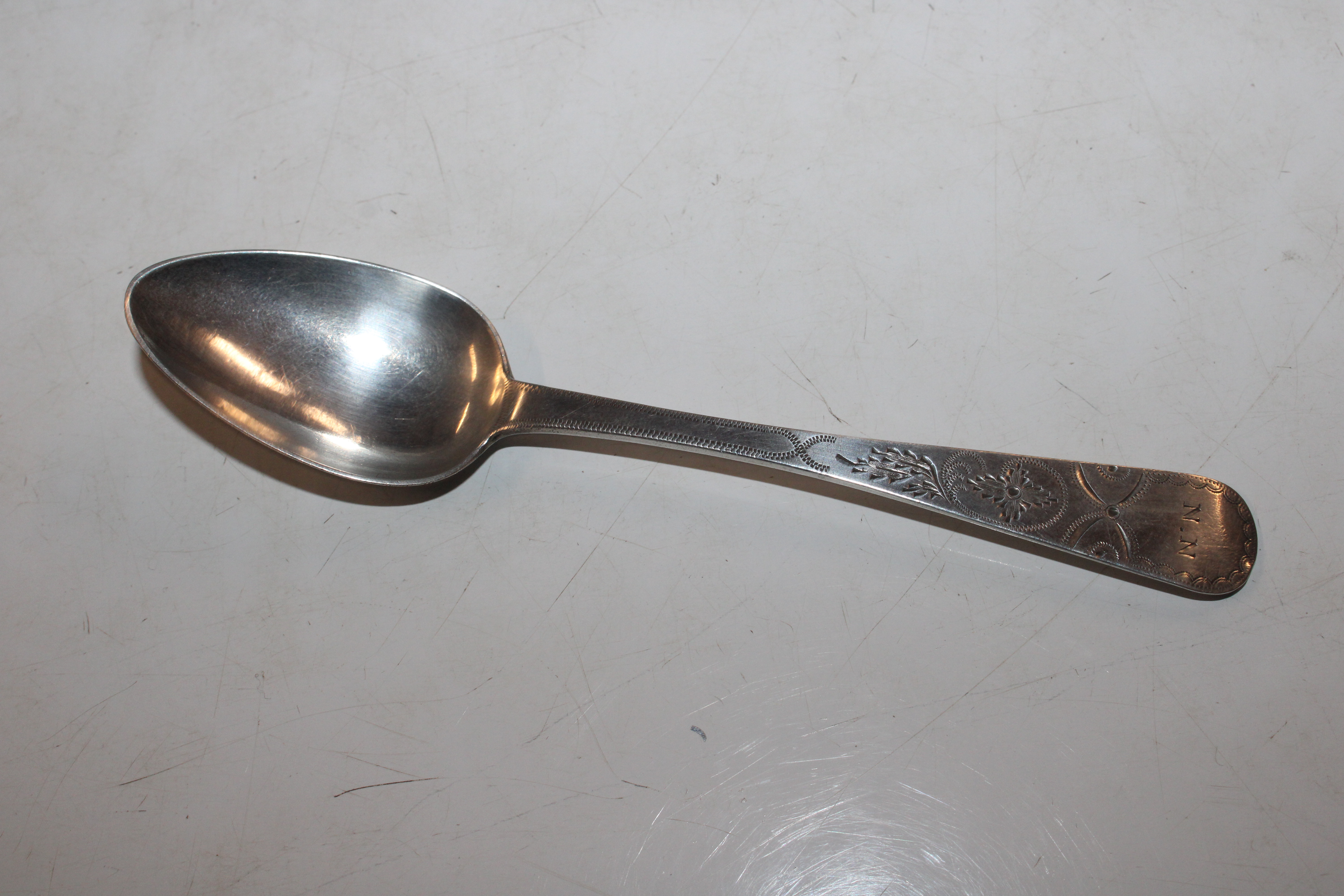 A Jersey silver spoon, makers mark T.DG and J.LG f - Image 2 of 10