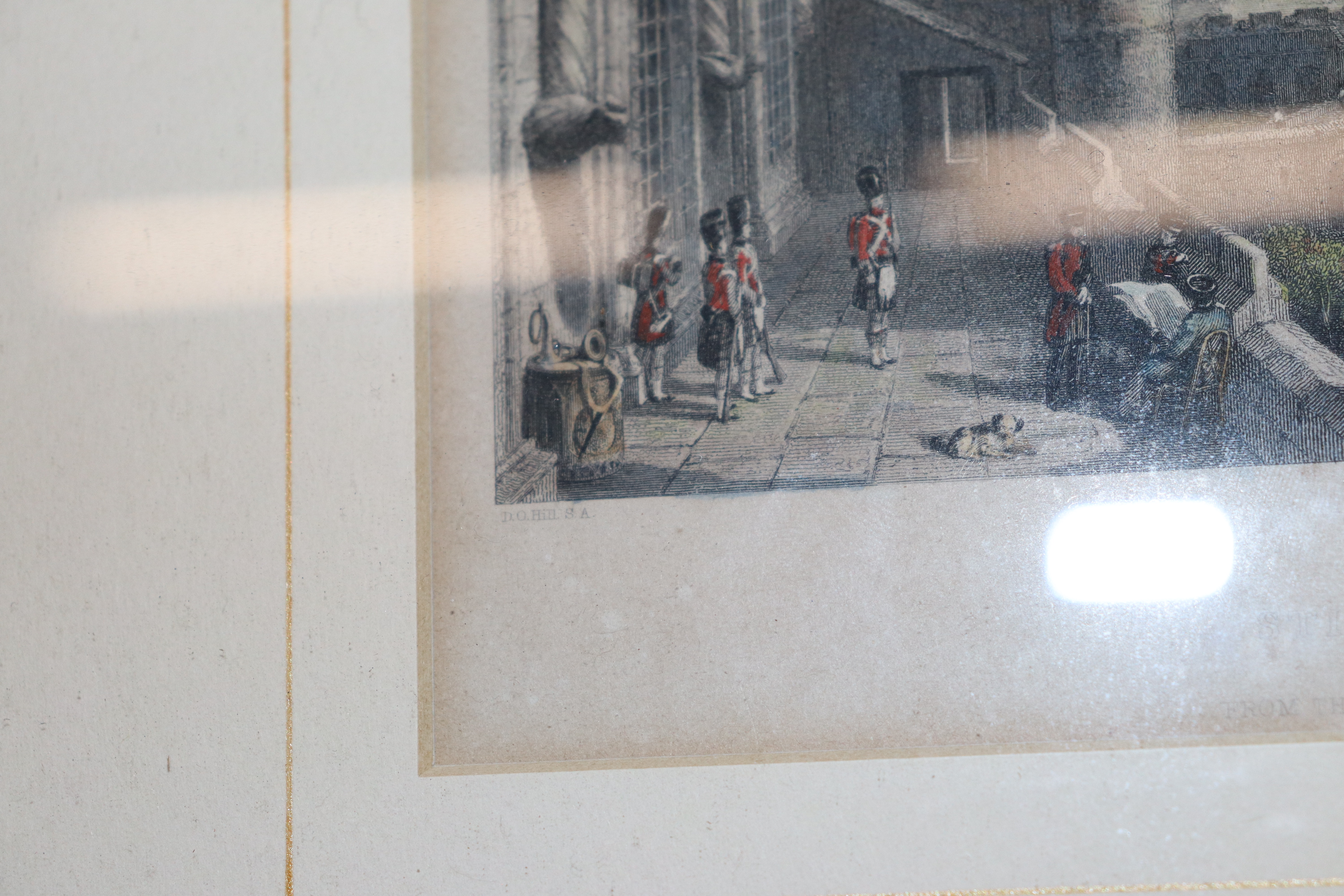 A print of Stirling from The Old Palace, after E. - Image 3 of 3