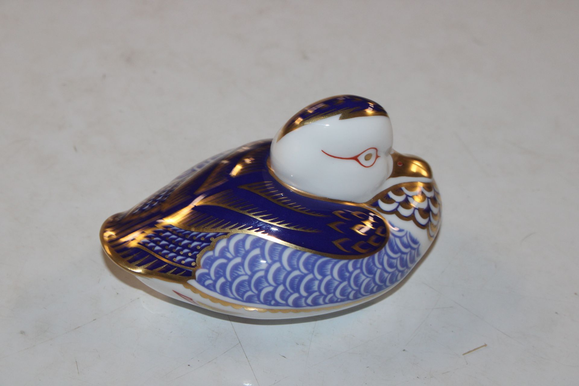 A Royal Crown Derby paperweight in the form of a d - Image 2 of 4