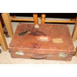 A vintage suitcase