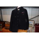 WWII Royal Signals Captain's dress jacket named to