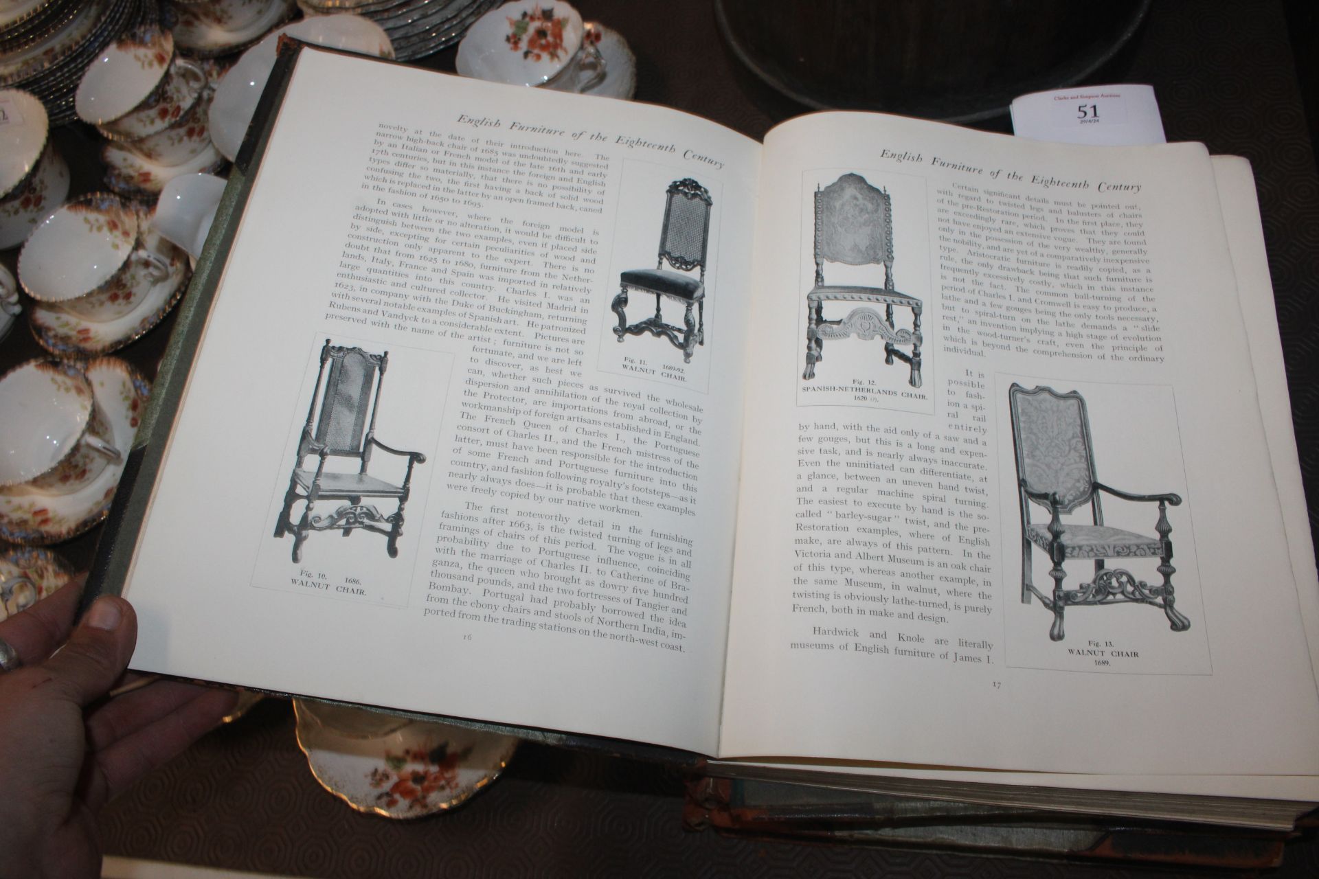 Herbert Cescinsky, English Furniture of The 18th C - Image 5 of 18