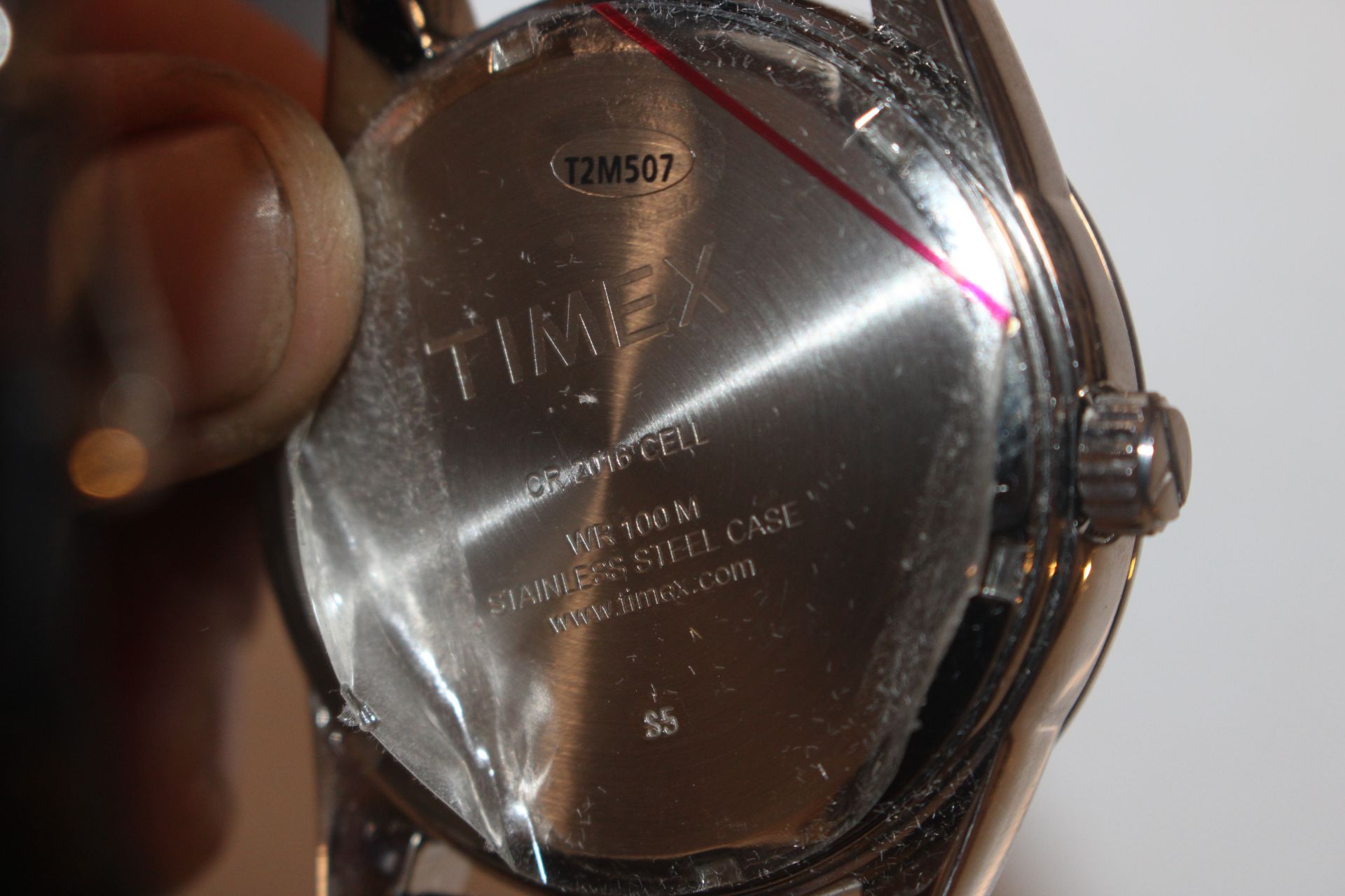 A Timex Perpetual calendar wrist watch; an Ingersoll wrist watch; and a box containing necklace - Image 3 of 12