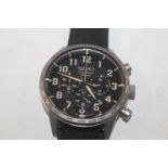 A Seiko Chronograph 10Bar wrist watch No.9N1535