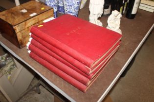 Five volumes of music books