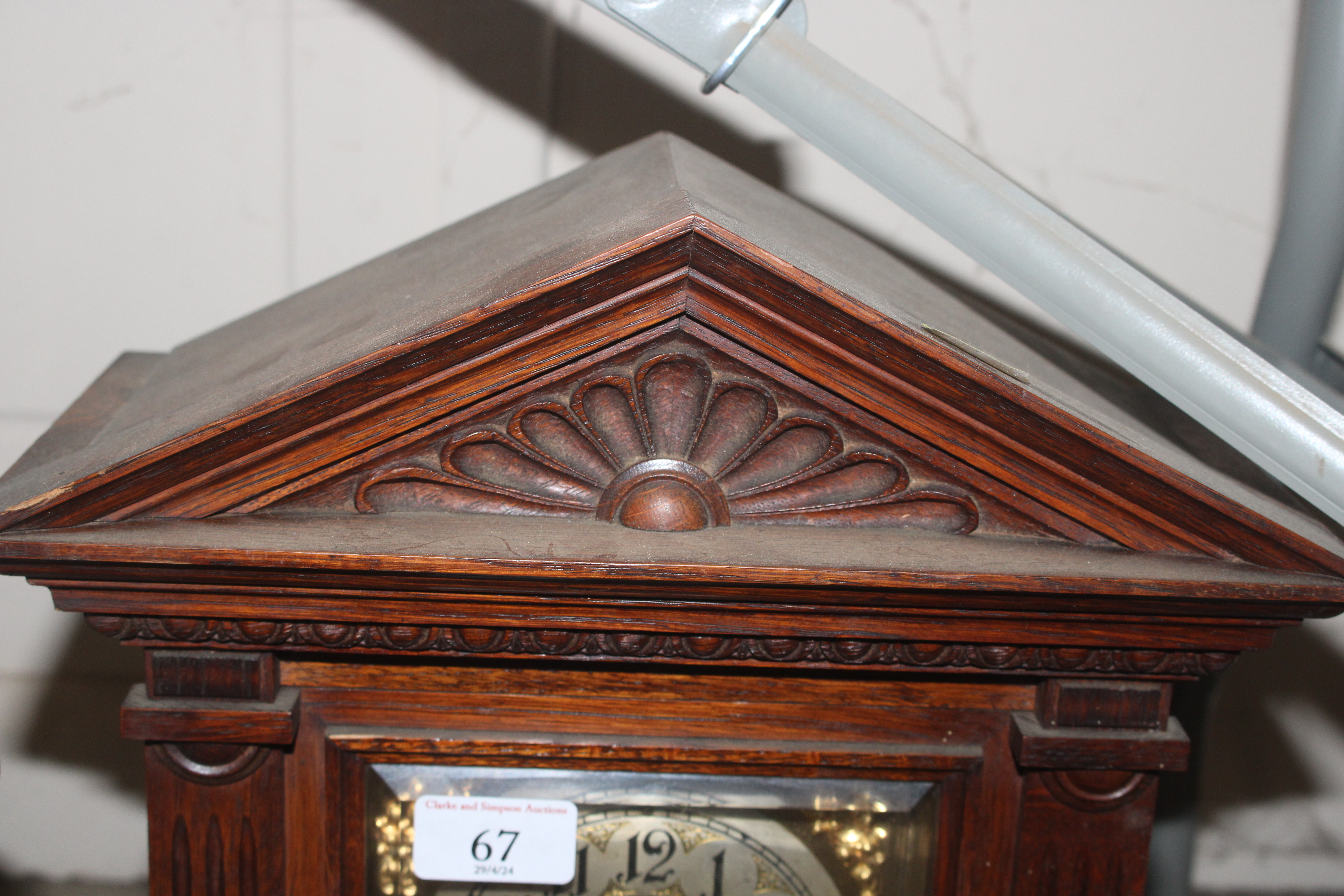 An Edwardian mantel clock; a small 1920's timepiec - Image 5 of 14