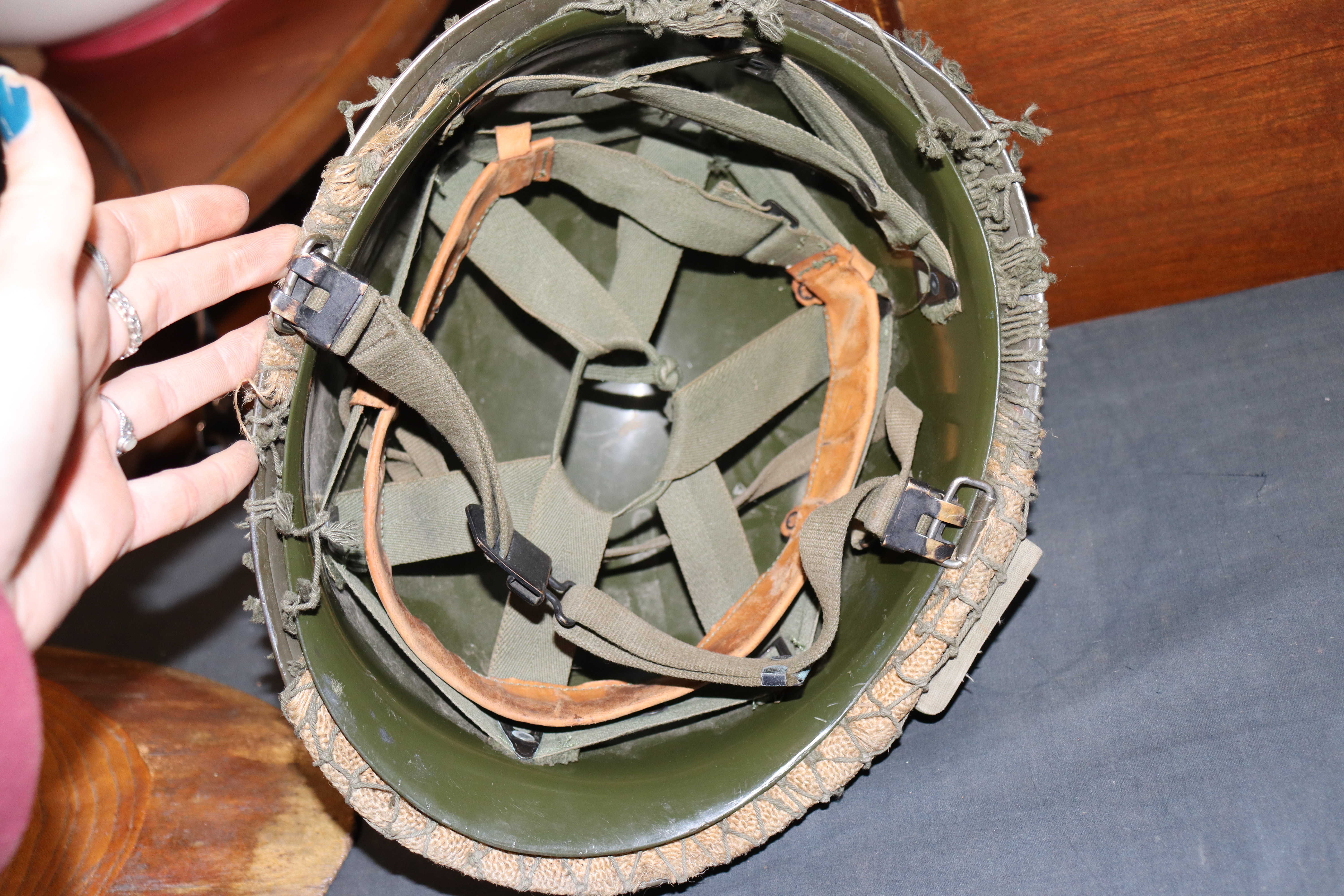 A US style M1 helmet - Image 3 of 3