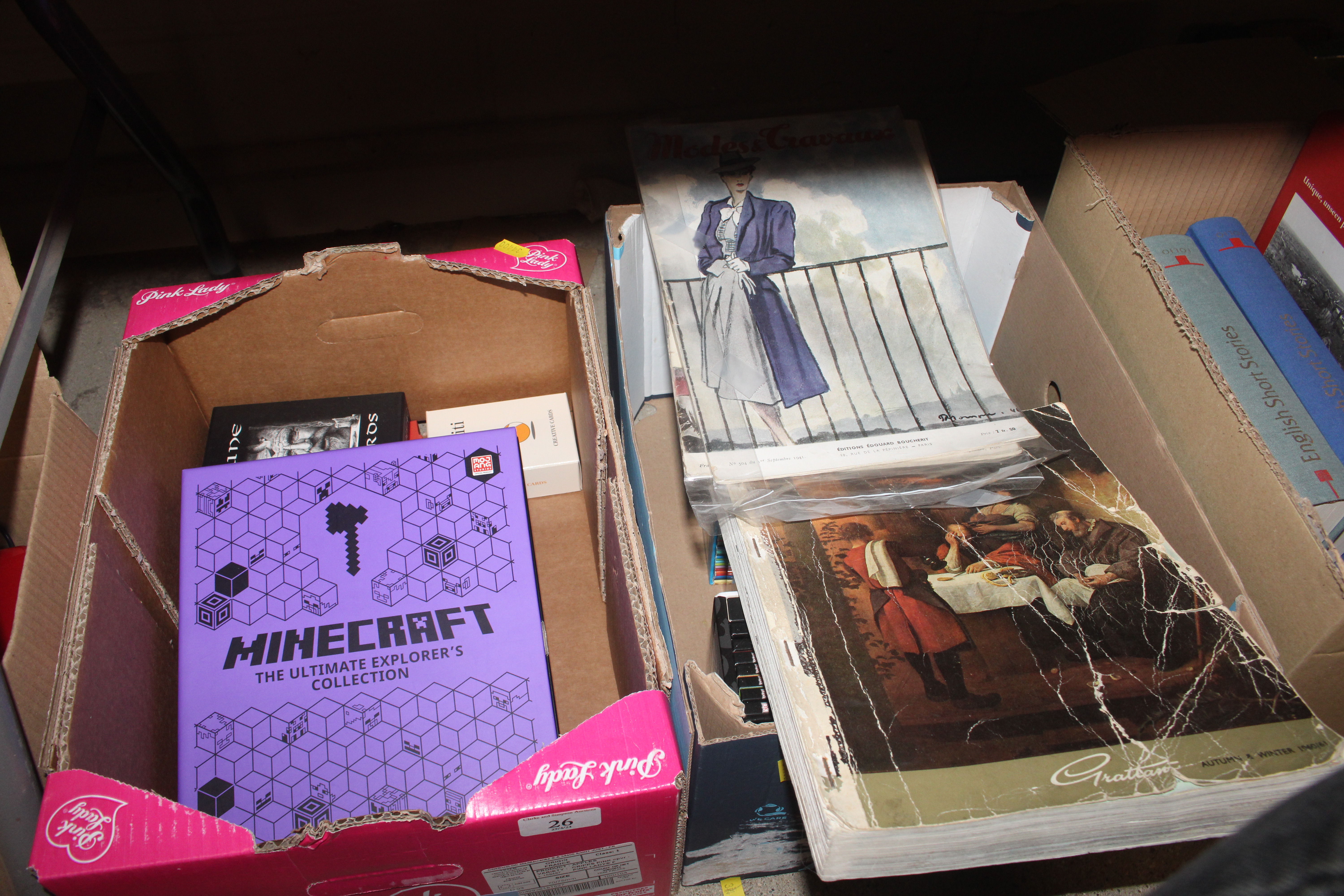 Five boxes of miscellaneous books - Image 7 of 10