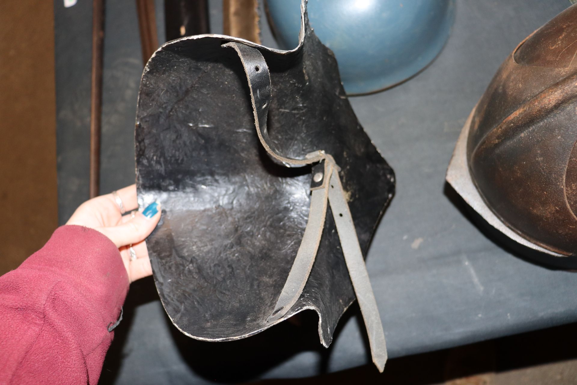 A copy of a 14th Century knights helmet - Image 3 of 4