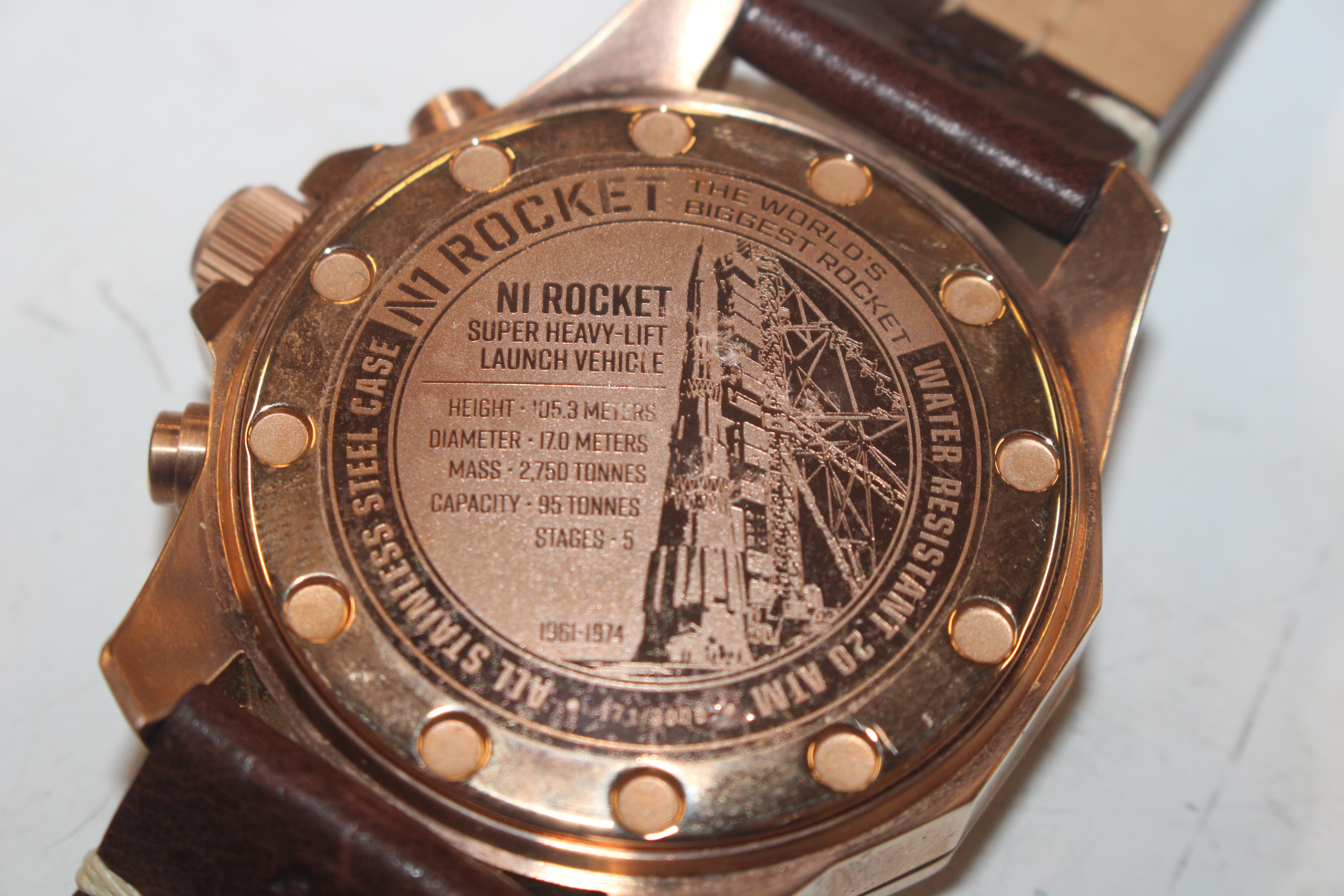 A Vostok Europe N1 Rocket wrist watch relating to - Image 5 of 7